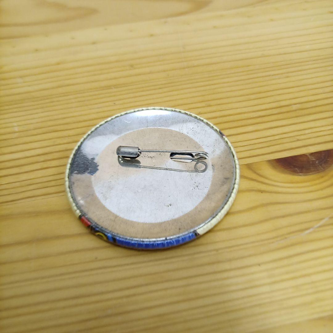 レトロ　マリオ缶バッジ