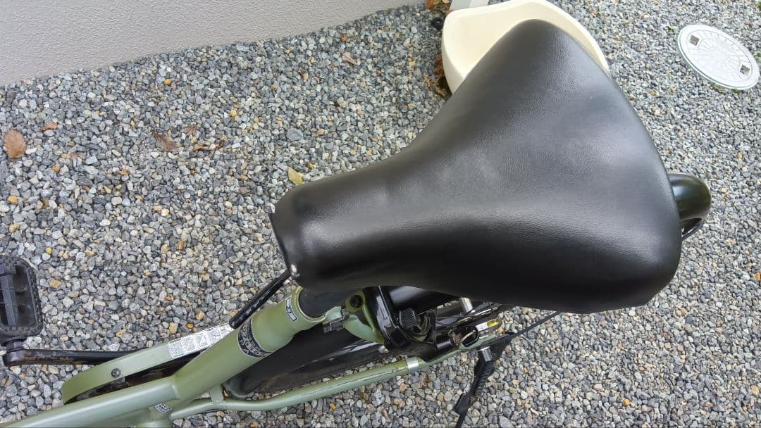 引き取り希望★ネオサージュD マットカーキ 外装6段変速 27型自転車