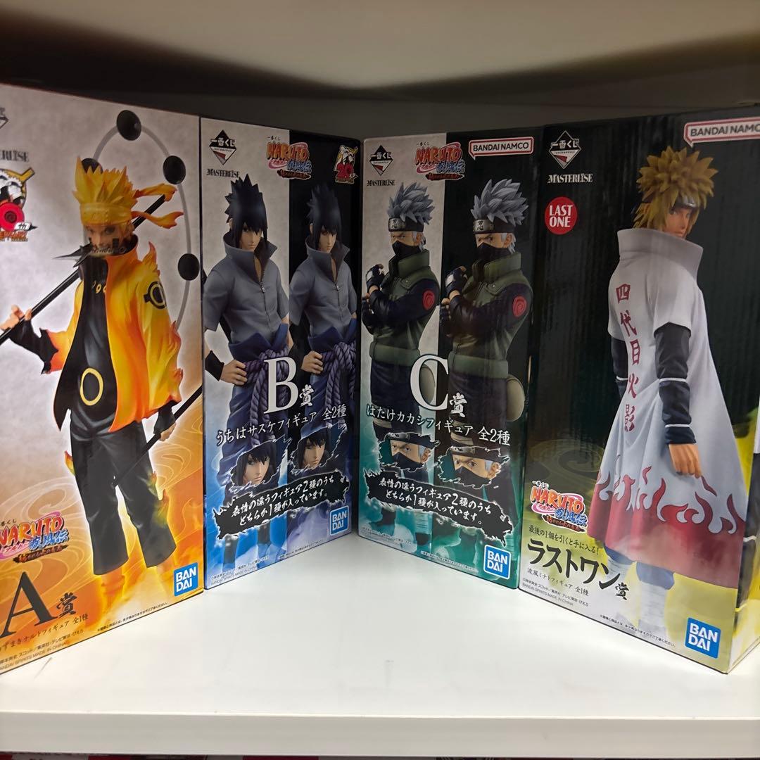 NARUTO一番くじ　紡がれる火の意志　コンプセット　箱付き