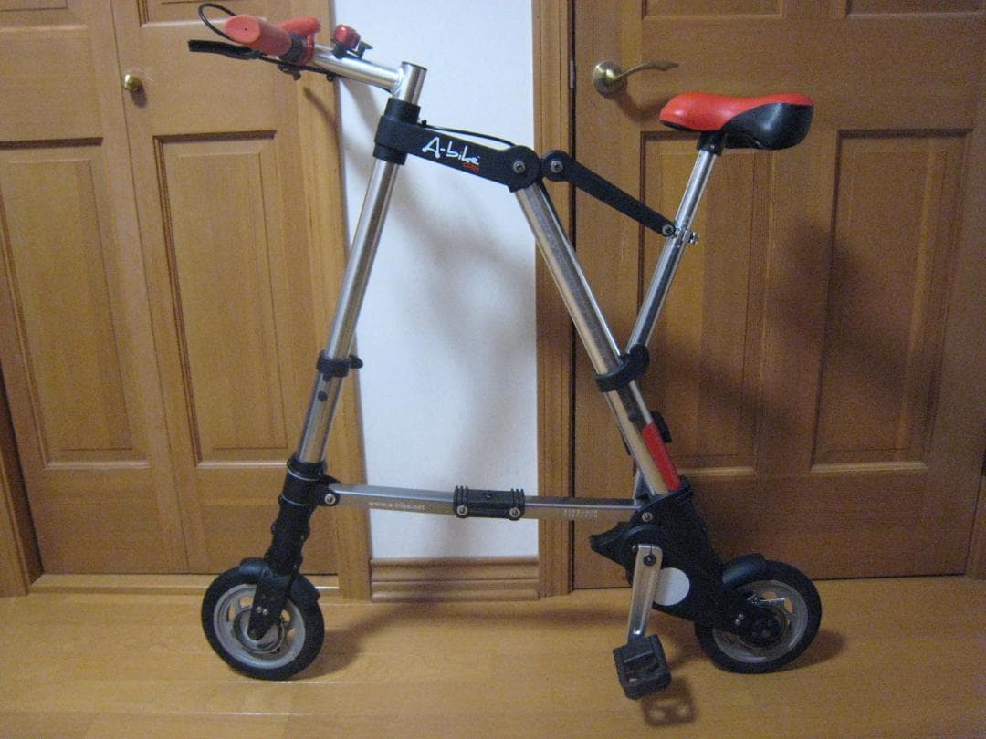 【程度良】A-BIKE-CITY正規品 8インチ 前後エアータイヤ