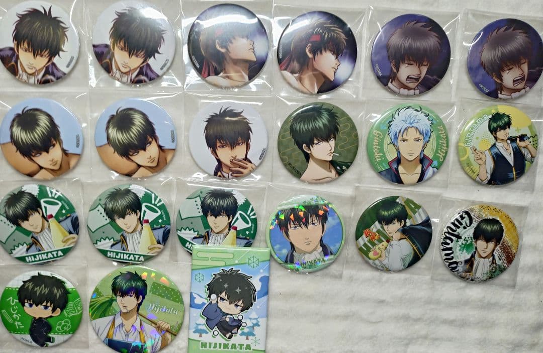 銀魂 土方十四郎 缶バッジ21個セット