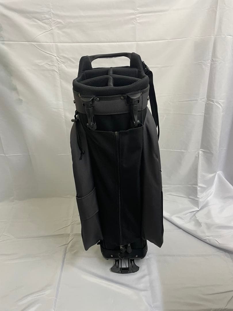 デサントゴルフ　スタンド式　キャディ バッグ　グレー×ブラック