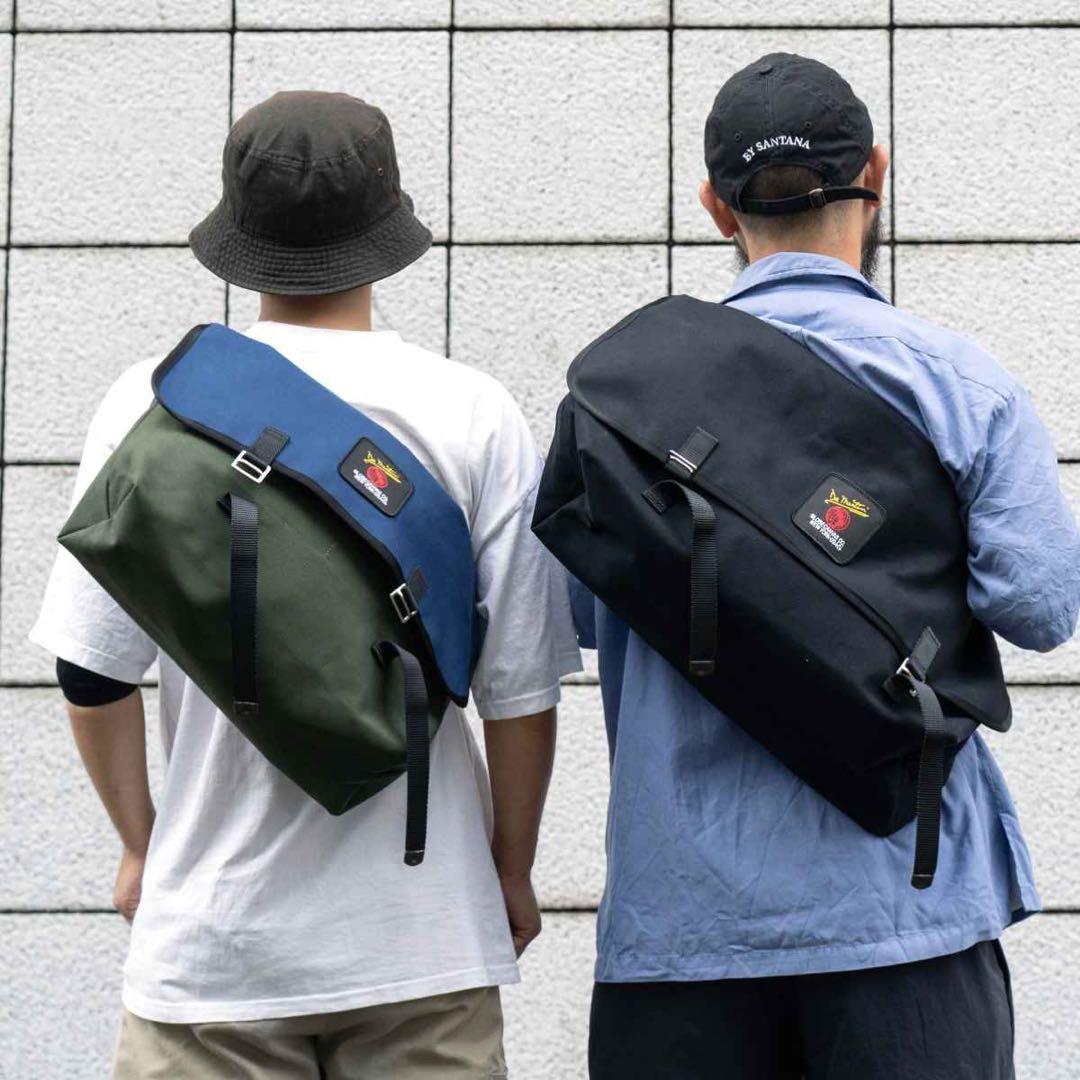 オリーブグリーン ライド・メッセンジャーバッグ