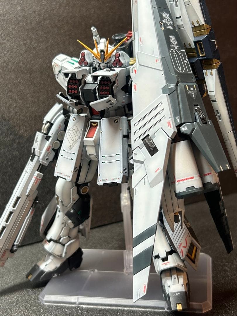 RG νガンダム HWS 全塗装 完成品