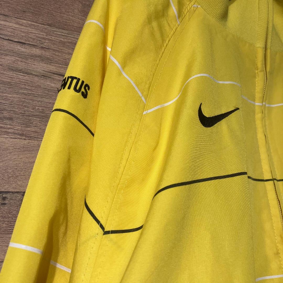 NIKE　JUVENTUS　ナイロンジャケット　ジップアップ/イエロー　XL