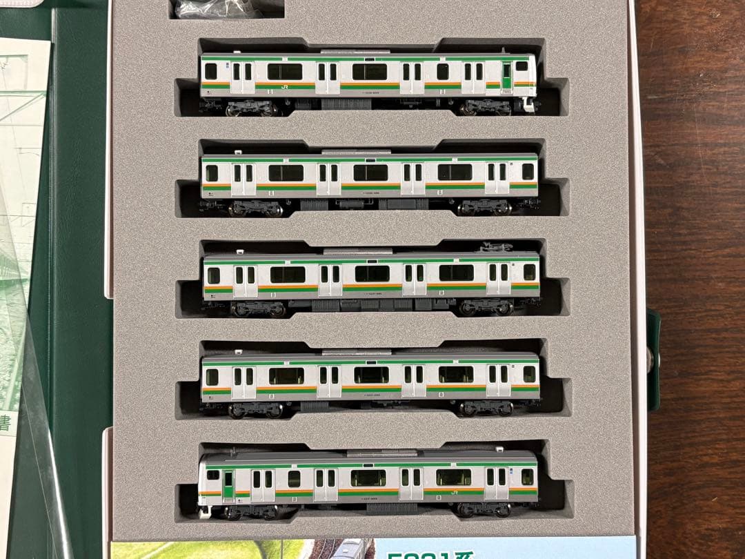 KATO 10-522 E231系 Nゲージ 5両付属編成セット