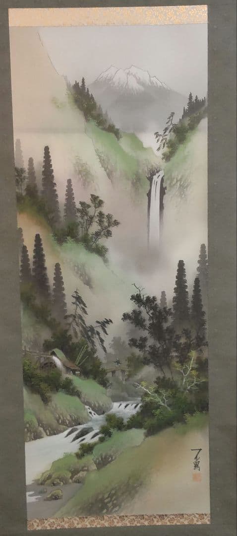 (611*Z300)絵画 掛軸 日本画掛軸 不覊 骨董 茶掛、書