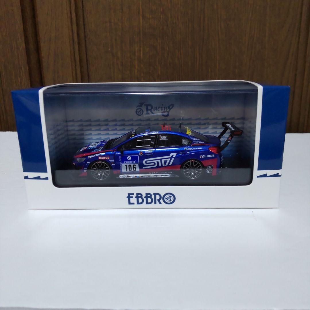 スバル WRX STi ニュルブルクリンク24時間レース 1/43 エブロ