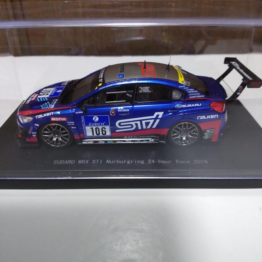 スバル WRX STi ニュルブルクリンク24時間レース 1/43 エブロ