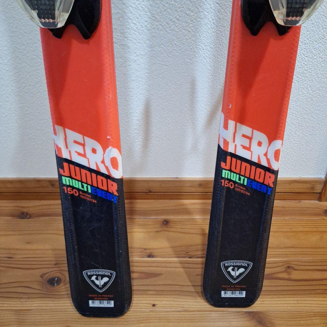 marin150cm ROSSIGNOL HERO スキー板 ジュニア