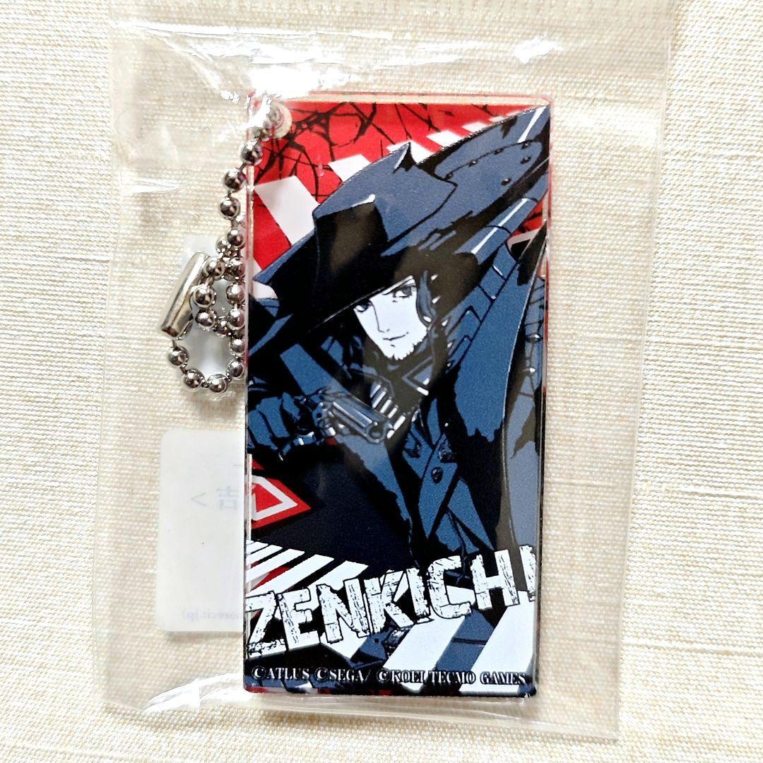 希少 ペルソナ5 スクランブル 長谷川善吉 キューボイドアクリルキーホルダー