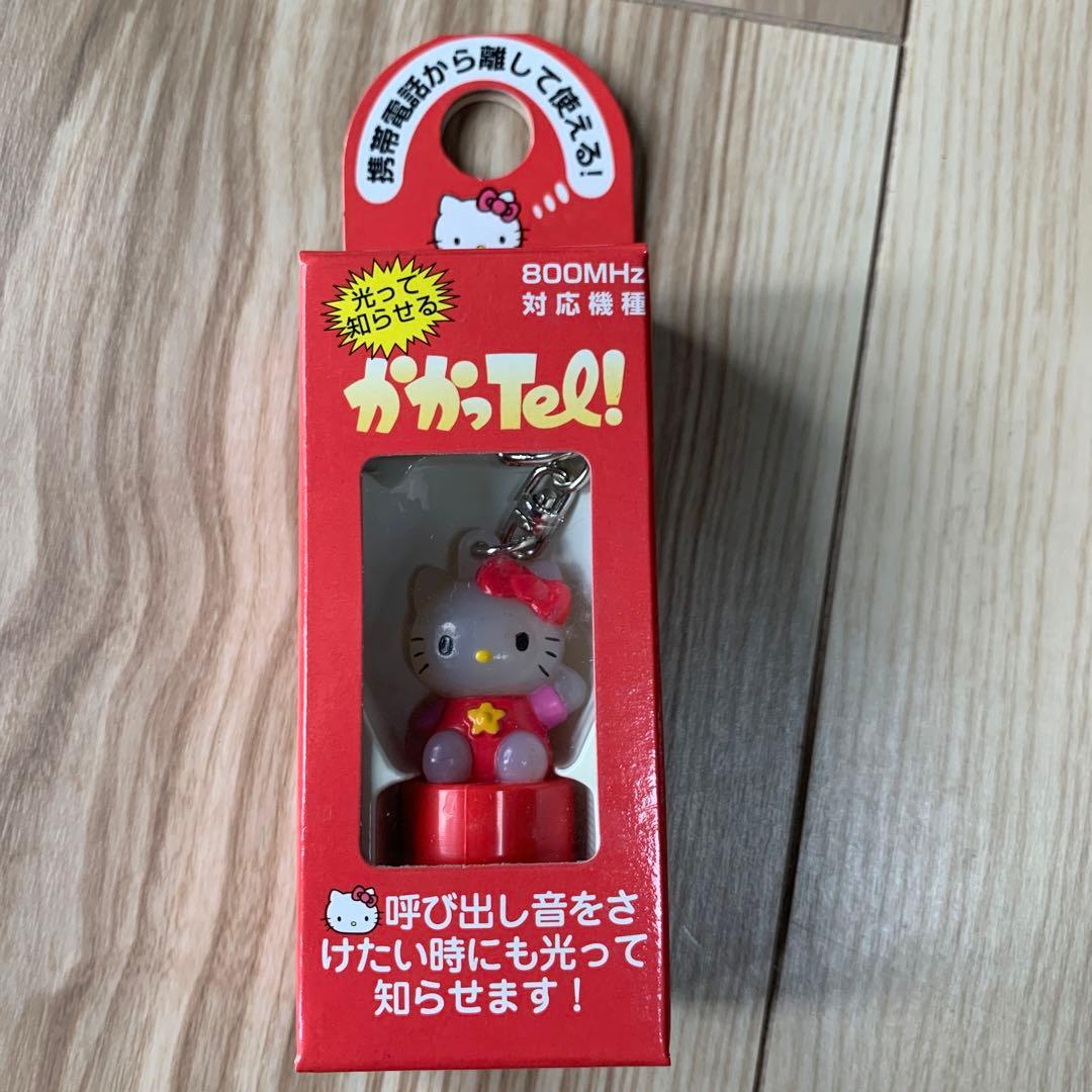 激レア　ハローキティ かかっTel! 赤 サンリオ　1997年　キーホルダー