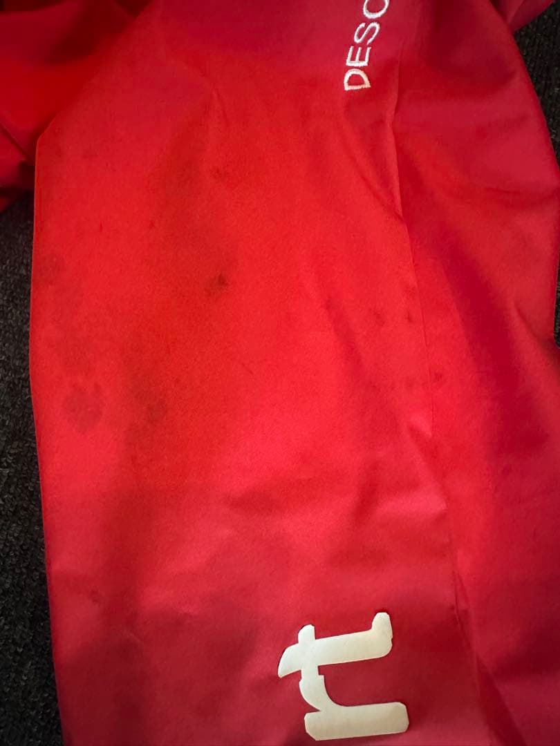 DESCENTE Move Sport スキーウェア 子ども用 黒/赤