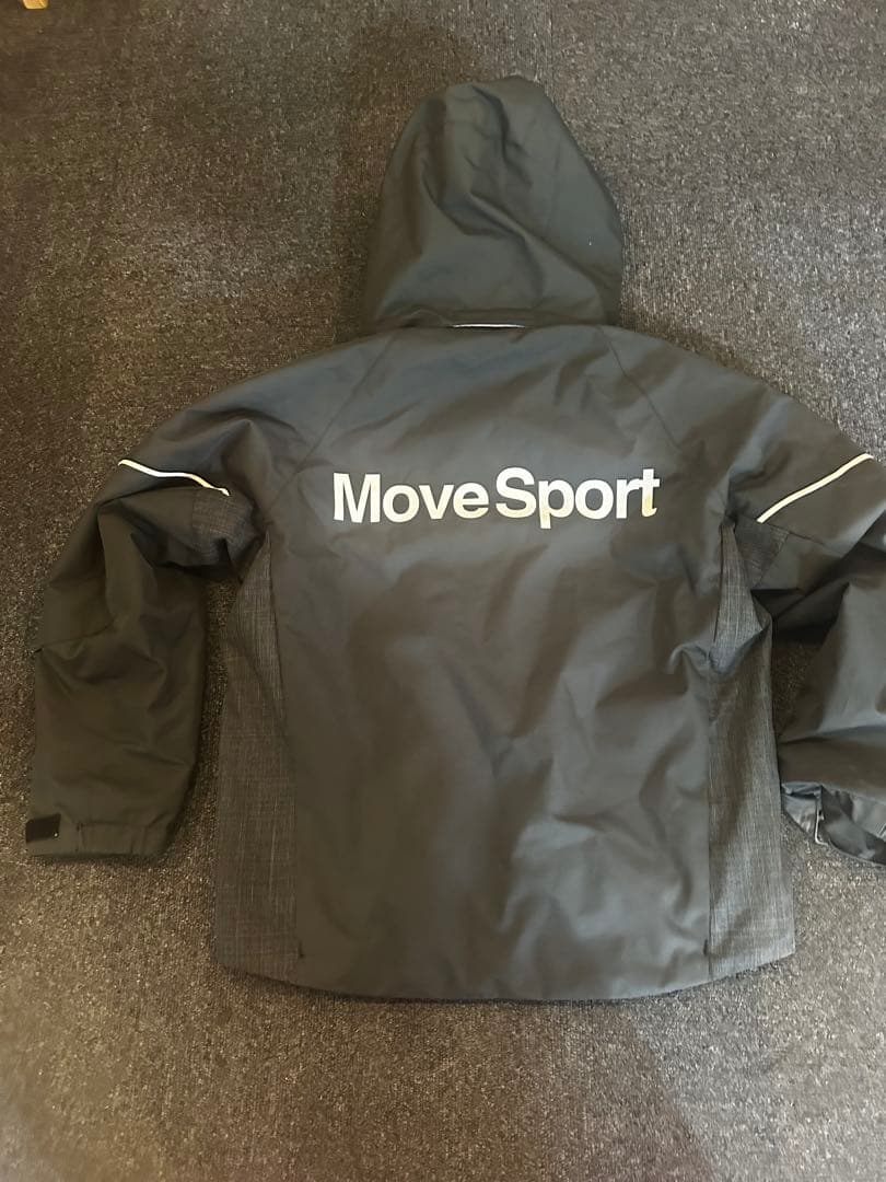 DESCENTE Move Sport スキーウェア 子ども用 黒/赤