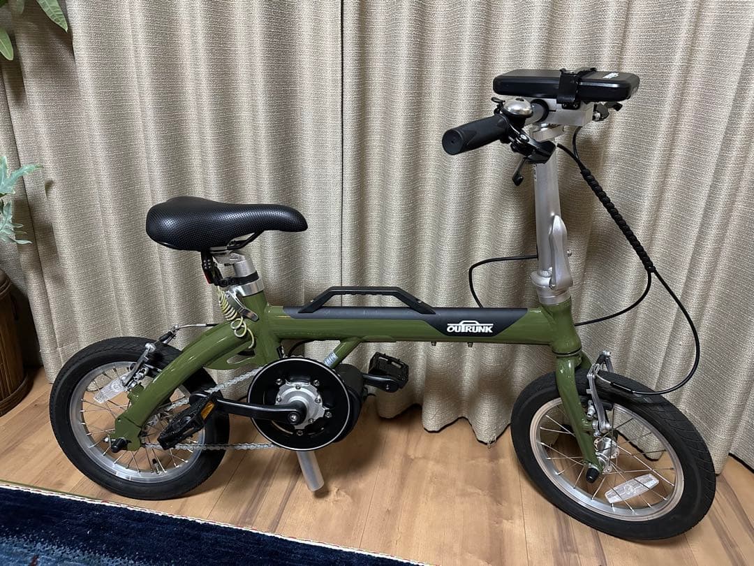 OUTRUNKe 電動アシスト自転車 取扱説明書付ペダルカスタムつき