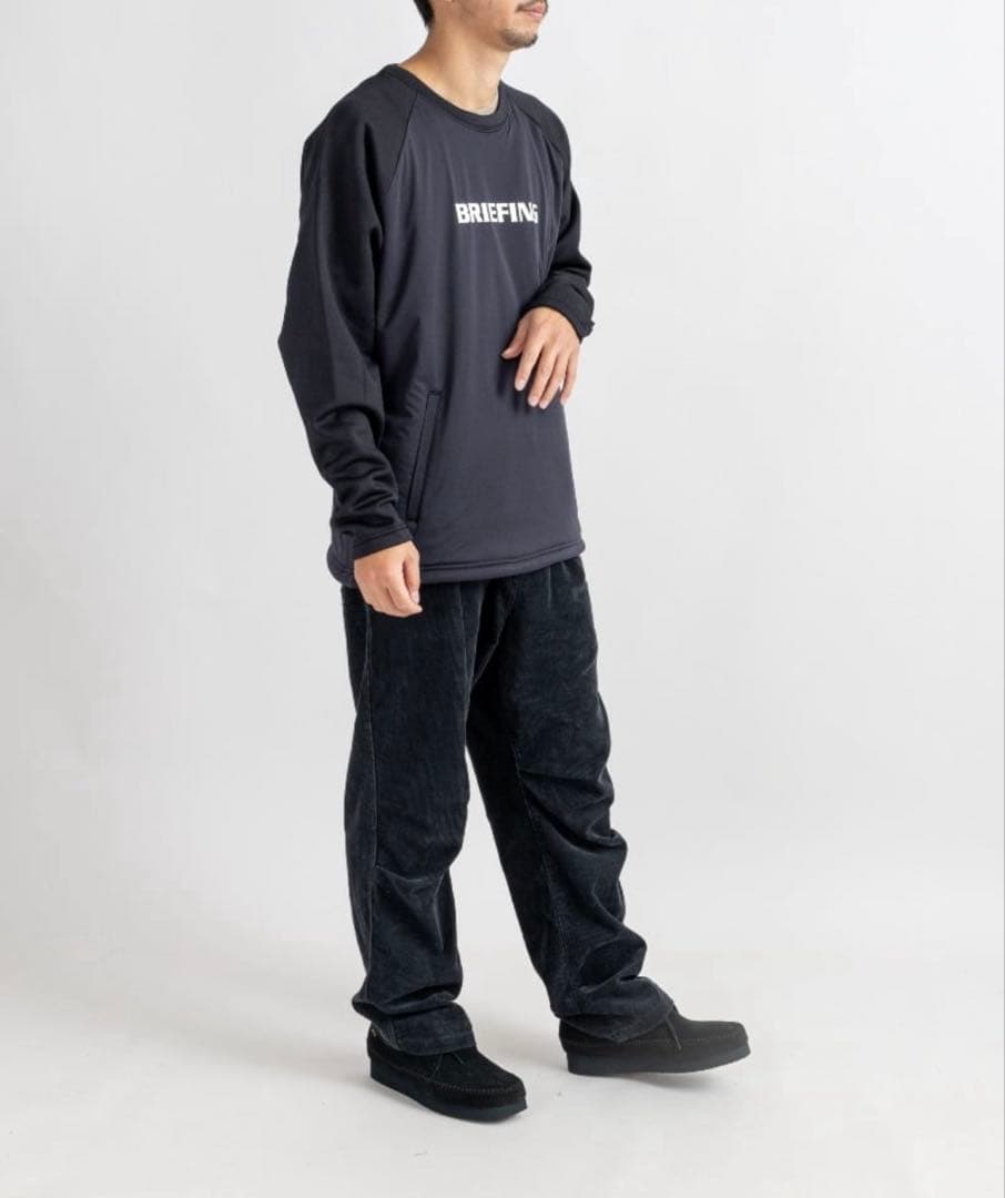 ブリーフィング　ゴルフ　 POLARTEC WINDBLOCK CREWNECK