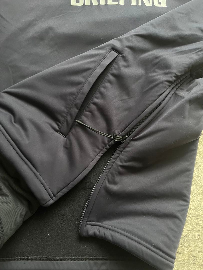 ブリーフィング　ゴルフ　 POLARTEC WINDBLOCK CREWNECK