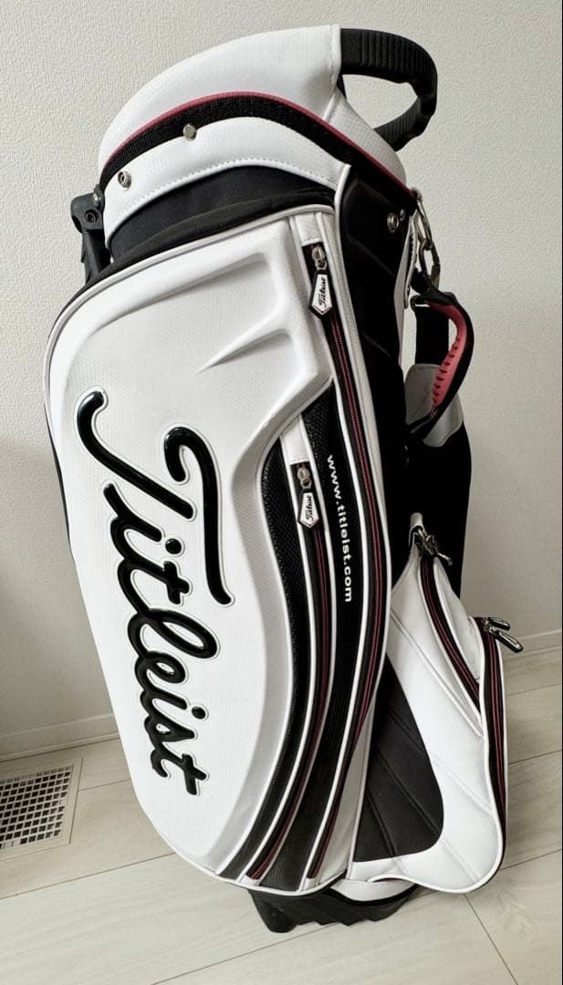【限定モデル】Titleist スタンドバッグ ホワイト