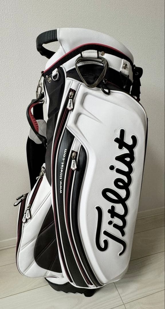 【限定モデル】Titleist スタンドバッグ ホワイト