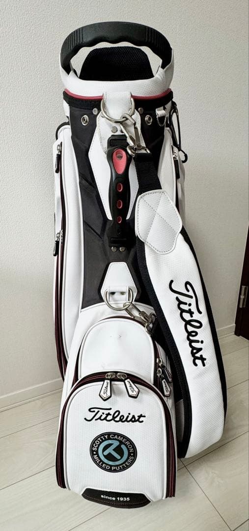 【限定モデル】Titleist スタンドバッグ ホワイト