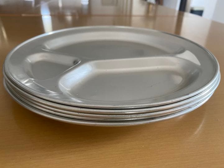 ビンテージ　アルミプレート　ヒヨコマーク