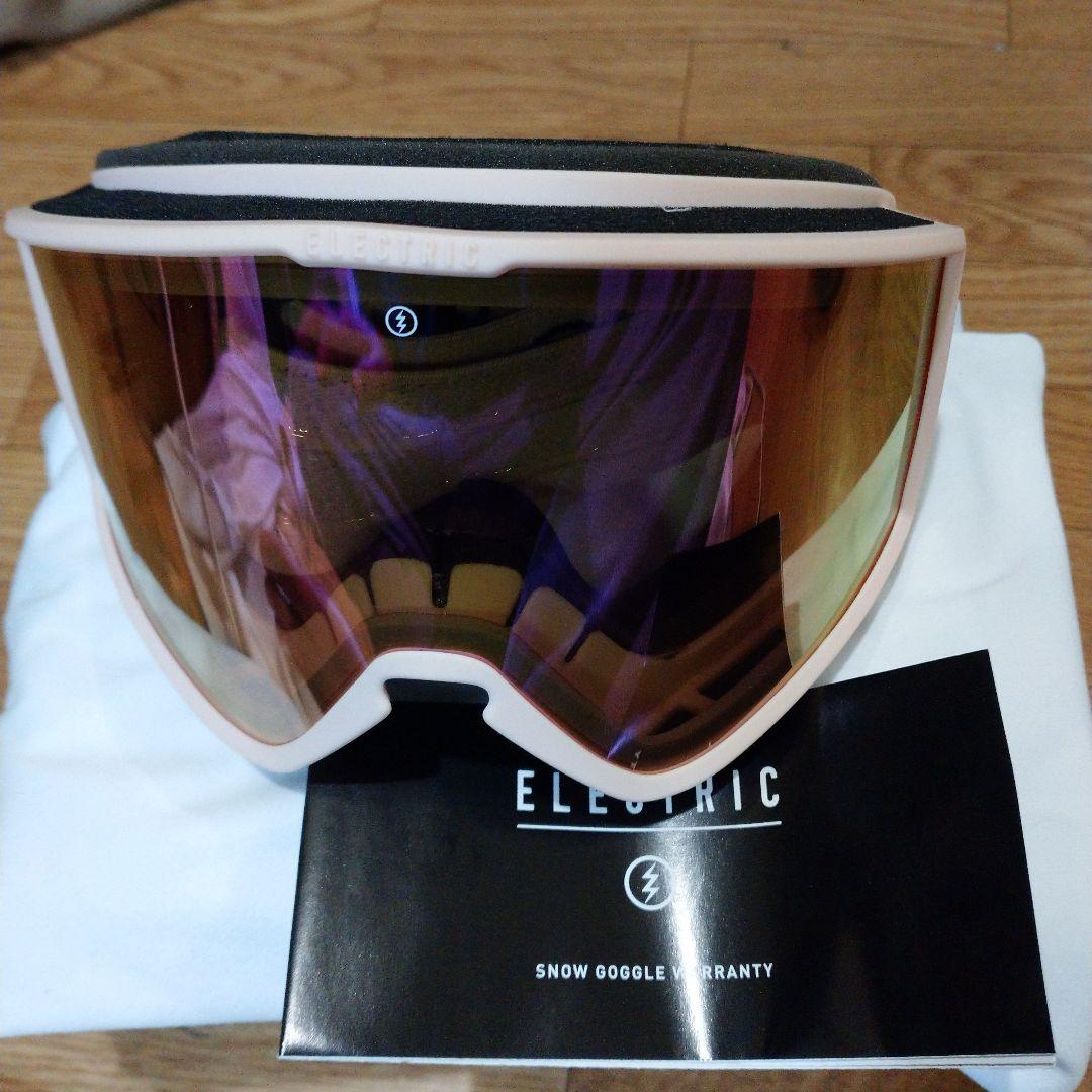 エレクトリック　ピンククロ−厶　ゴ−グル