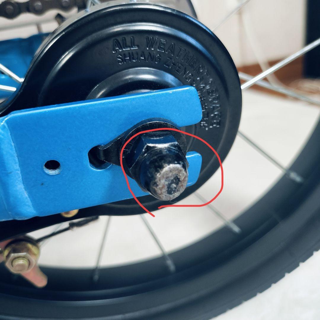 【良品】ストライダー14x　ブレーキ　ペダル　スタンド付き