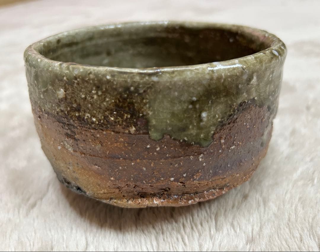 瀬戸伊賀茶碗　米山祐章作
