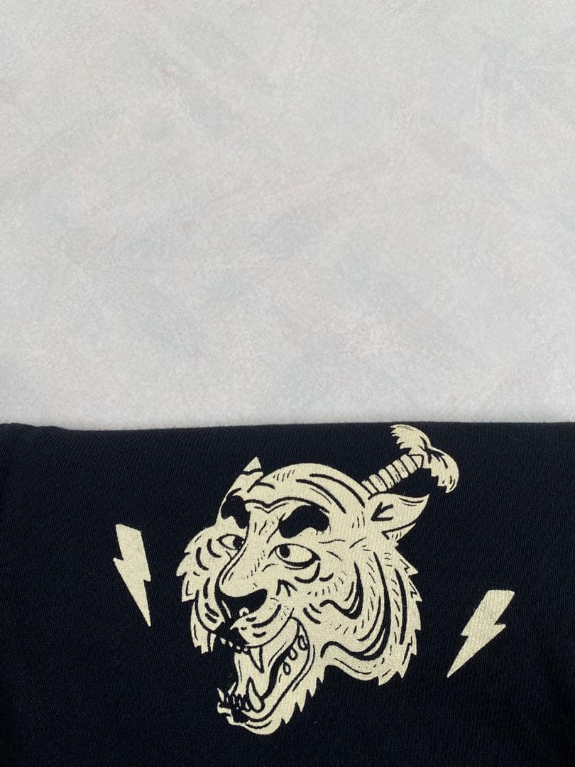 美品 志村けんの大爆笑展 バカ殿様 スカジャン風パーカー サイズM アイーン