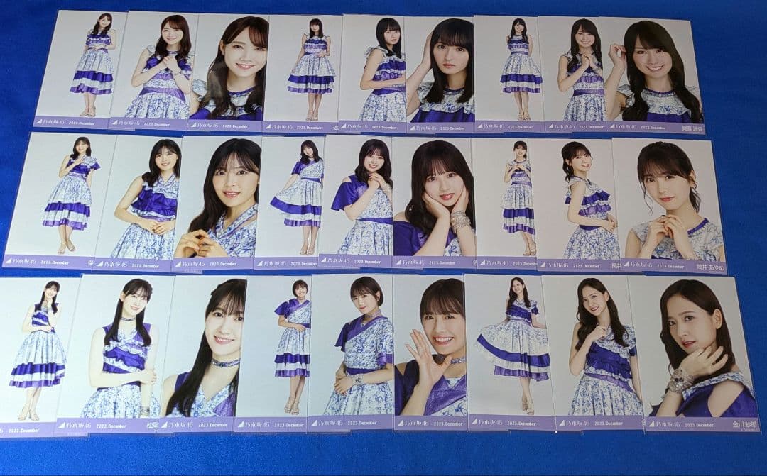 乃木坂46真夏の全国ツアー2023衣装2　生写真３４コンプ　１０２枚 フルコンプ