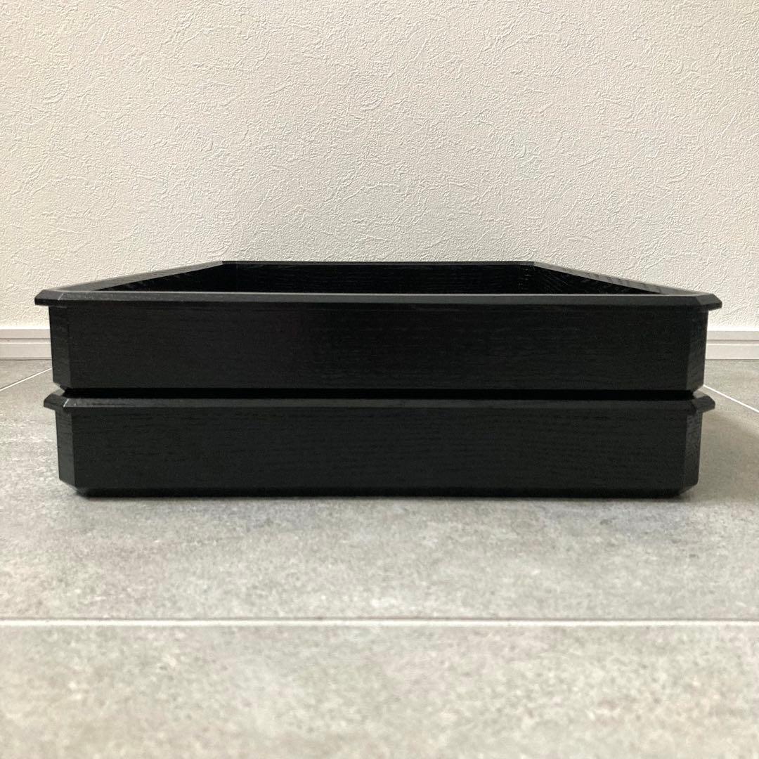 茶道具 宗徧流 漆器 お盆 2セット