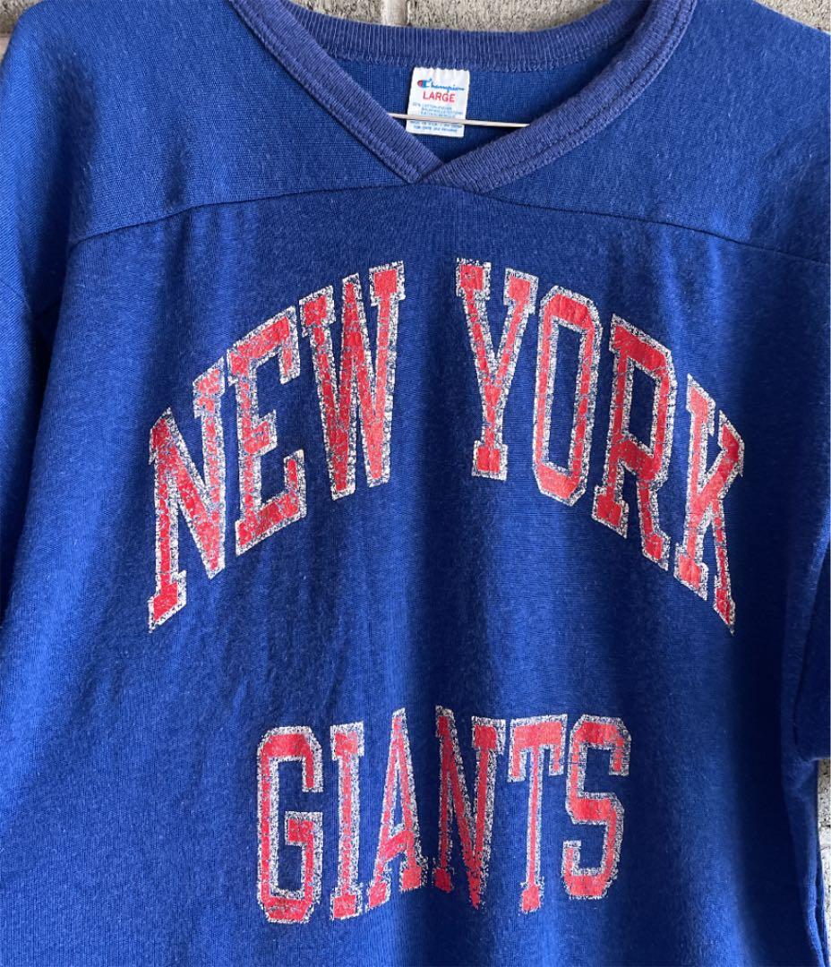 Vintage古着(used) Champion NYジャイアンツ ユニ　希少‼︎