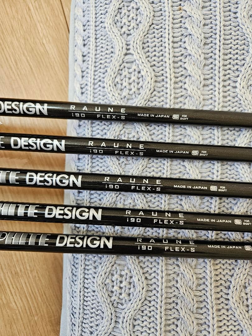 再出品 PING i210 6i～W ラウネi90 S_黒ドット