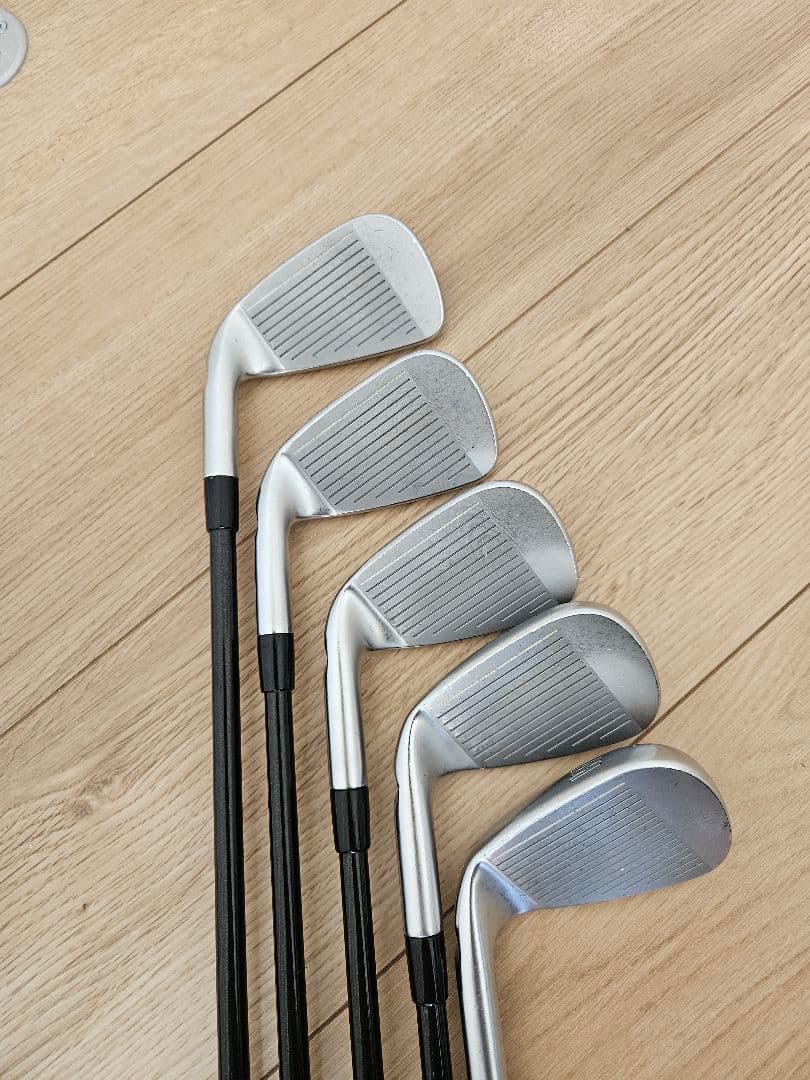 再出品 PING i210 6i～W ラウネi90 S_黒ドット