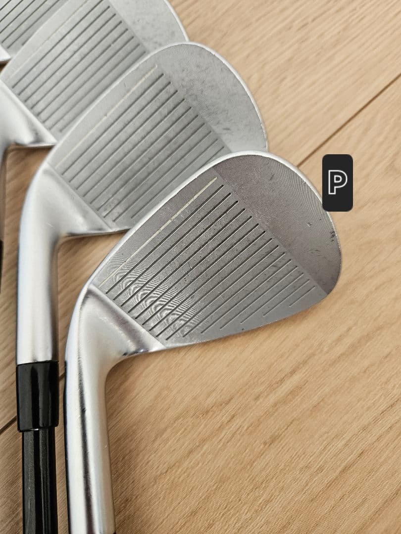 再出品 PING i210 6i～W ラウネi90 S_黒ドット