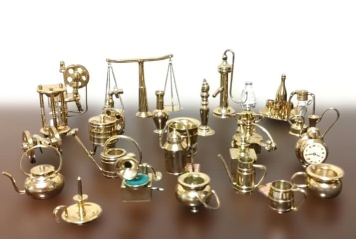 ★ Art 真鍮製品 アンティーク ミニチュア26点セット 大特価！