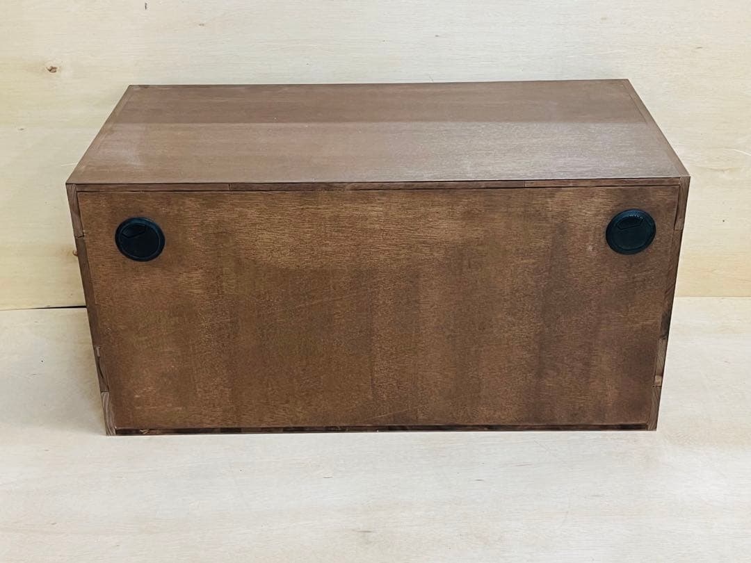 RepBox 木製ケージ　900×450×450　小動物、爬虫類用　ウォルナット