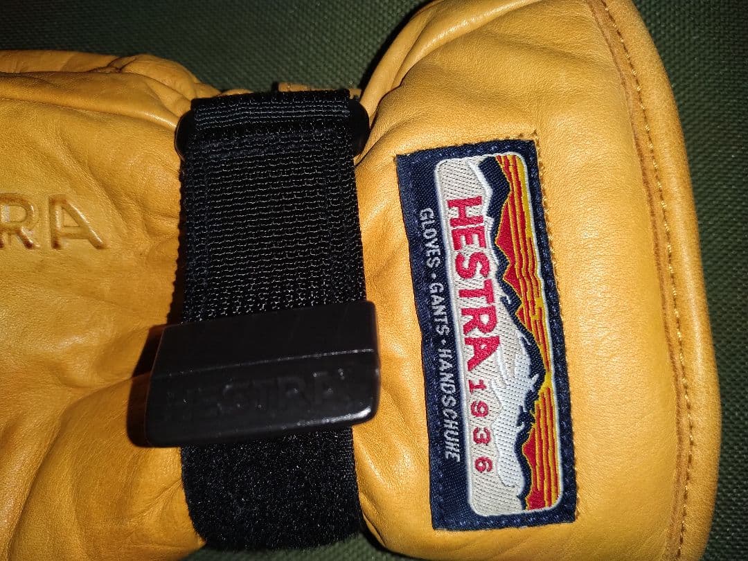 Hestra オレンジ ミトングローブサイズ7