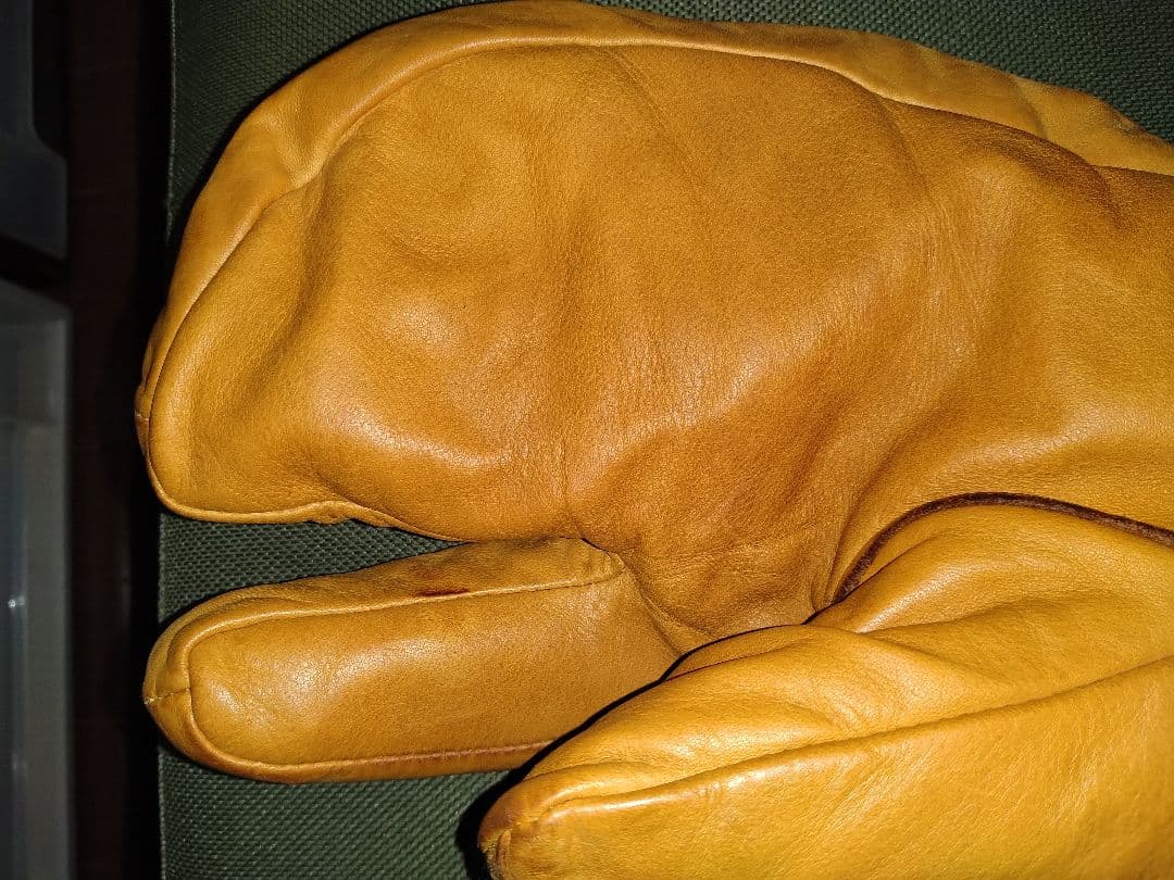 Hestra オレンジ ミトングローブサイズ7