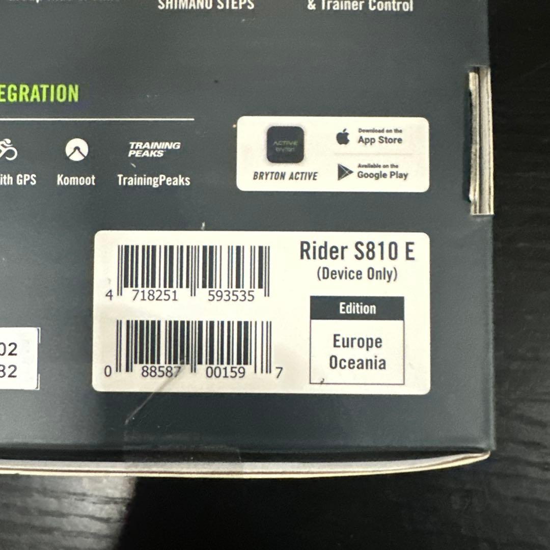 ブライトン Bryton Rider S810E (本体のみ)