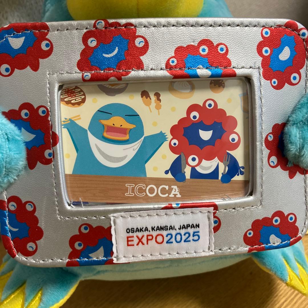 EXPO2025 イコちゃんぬいぐるみ ミャクミャク　記念ICOCA