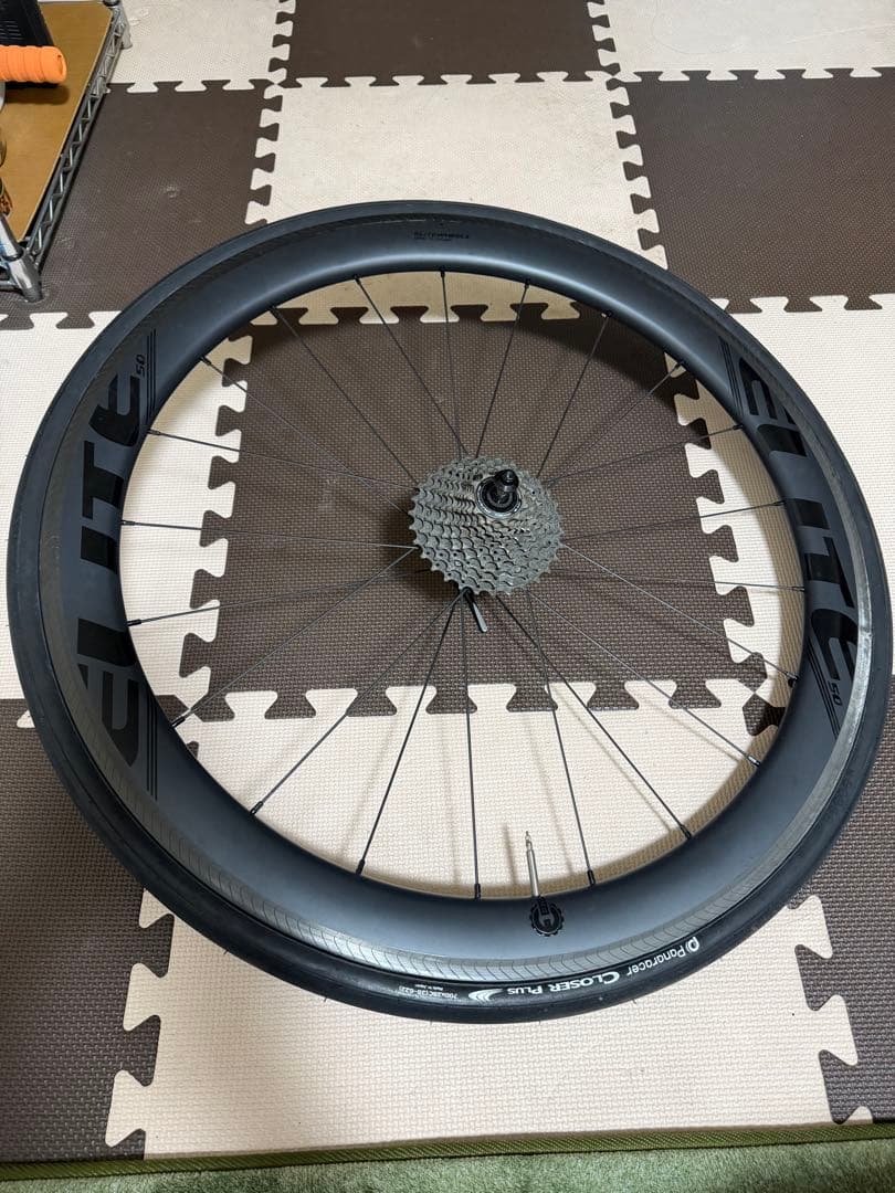 【美品】elitewheels edge50(リムブレーキ)