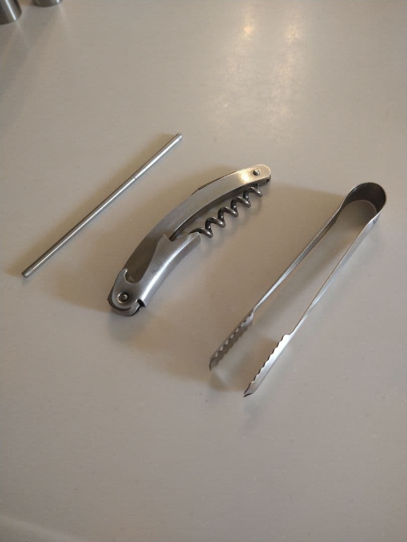 ★値下げしました★　ミニバーフラスコセット　ベルベットケース