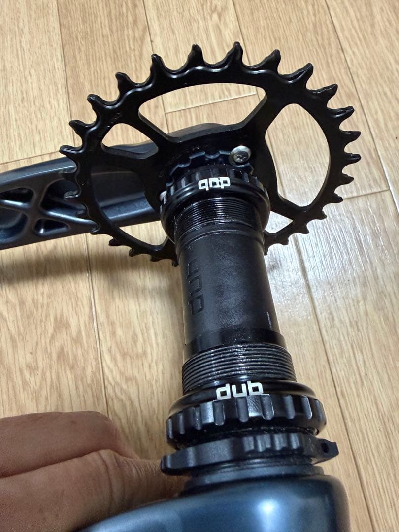 クランクセット 30t ブラック 170mm