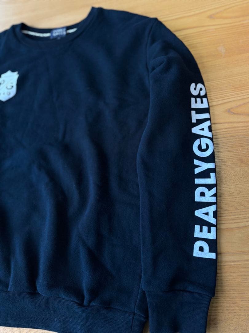 パーリーゲイツ　トレーナー　ネイビー　サイズ2