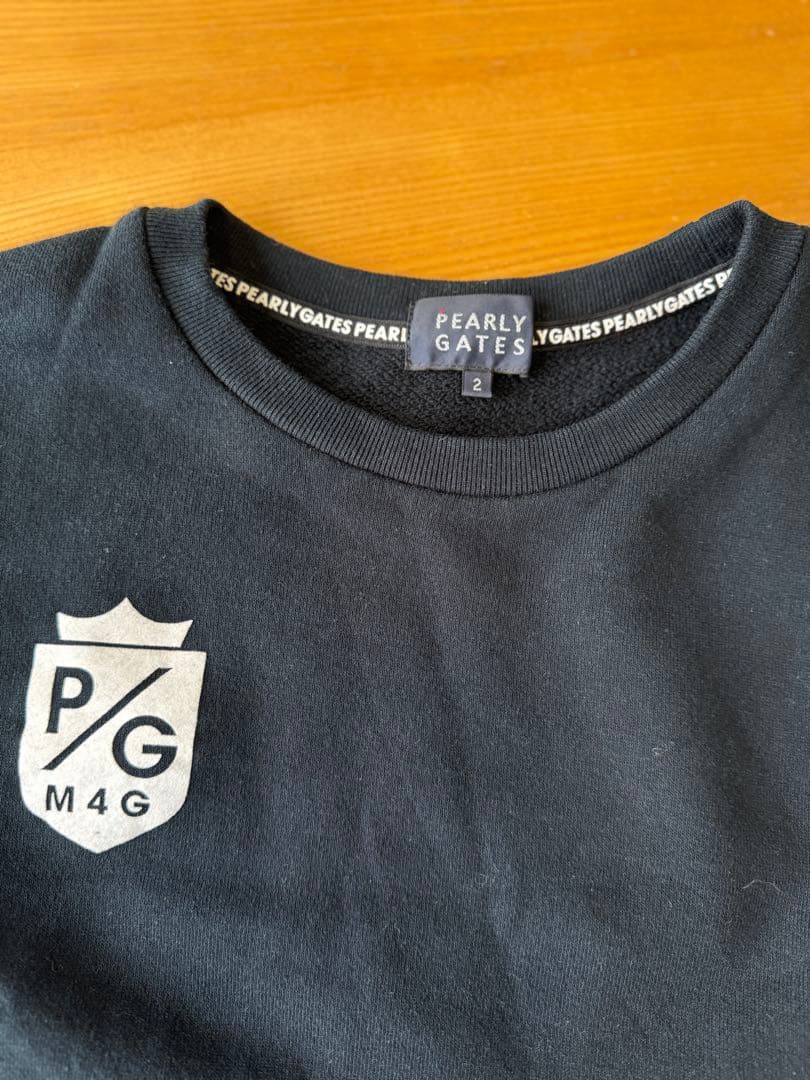 パーリーゲイツ　トレーナー　ネイビー　サイズ2
