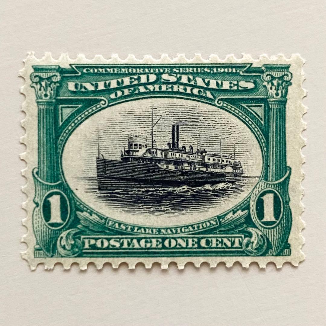 外国切手6枚（アメリカ：パン・アメリカン博覧会）