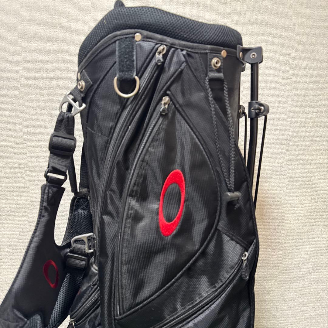 OAKLEY オークリー スタンド式 キャディバッグ ブラック ナイロン