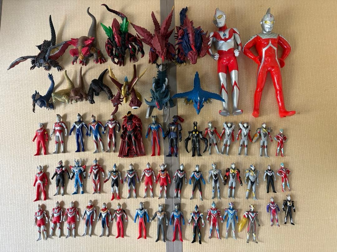ウルトラマン・ウルトラ怪獣 ソフビ人形、フィギュア）