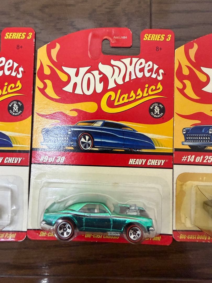 Hot Wheels Classics 5台セット